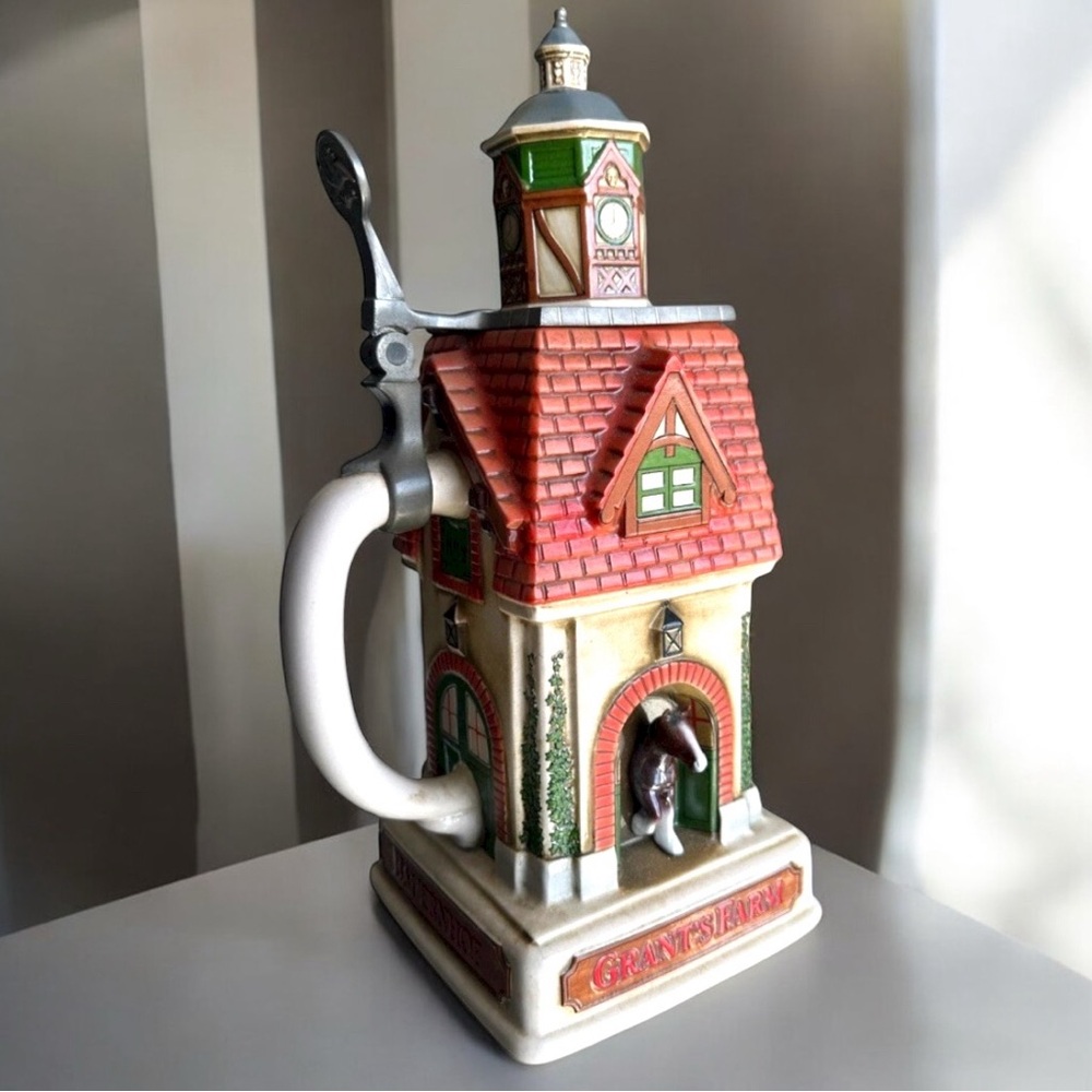 2003 Anheuser-Busch Grant’s Farm Bauernhof Members Only Beer Stein CB25 - Rare